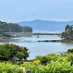 Apartamento ático Boj - Terraza Con Jardín&hórreo Chill Con Vistas Al Mar Vilanova de Arousa