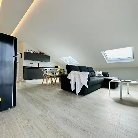 公寓 Atico Boj - Terraza Con Jardin & Horreo Chill Con Vistas Al Mar