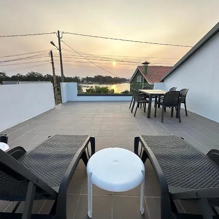 公寓 Atico Boj - Terraza Con Jardin & Horreo Chill Con Vistas Al Mar *