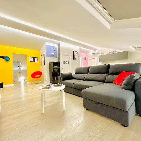 Atico Boj - Diseno & Horreo Chill Con Vistas Al Mar Y La Montana شقة *